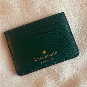Kate Spade Green Card Holder